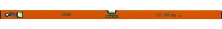 Уровень коробчатый "EXPERT", KRAFTOOL 34710-120, 2 ампулы, 0,5 мм/м, 1200мм 34710-120_z01 купить в Челябинске