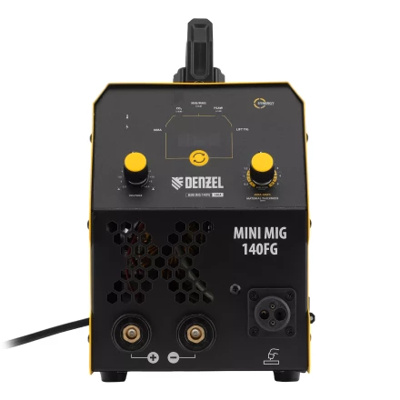 Аппарат инвертор. полуавтомат. сварки Denzel Mini MIG-140FG 94322, 140 А, ПВ 60% купить в Челябинске