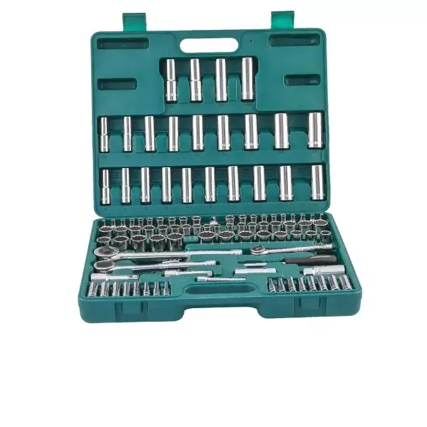 Набор головок торцевых  универсальный 1/2" 1/4" 3/8"DR  5/32-15/16"  4-22мм  ключи угловые 5/64"-1/4"  107предмета  S05Н48107S Jonnesway 48055 купить в Челябинске