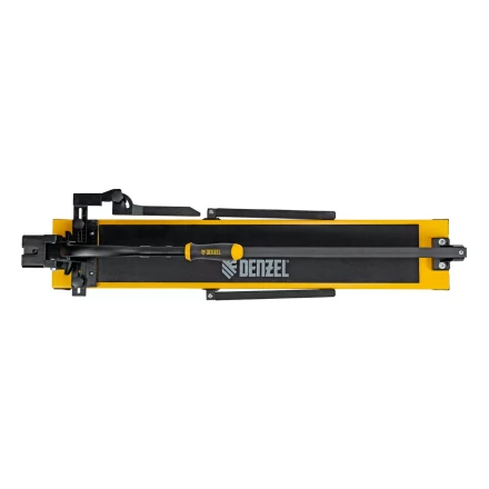 Плиткорез рельсовый Denzel 800х16мм, каретка на подш., стальная станина, усил. рукоятка-пенал 877016 купить в Челябинске