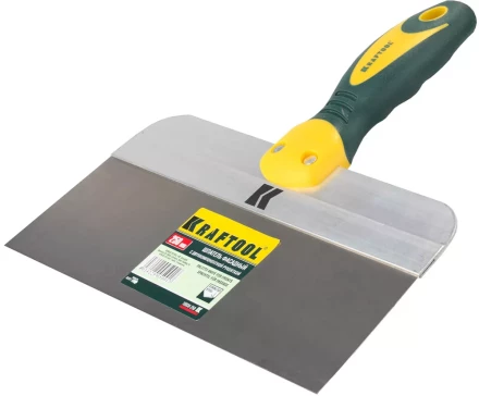 Шпатель KRAFTOOL фасадный с двухкомпонентной ручкой, нержавеющее полотно, 250мм 10036-250 купить в Челябинске