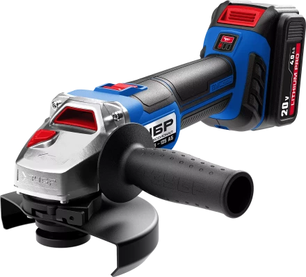 Машина углошлифовальная аккумуляторная BL-motor 2 АКБ AB-125-42 серия ПРОФЕССИОНАЛ купить в Челябинске