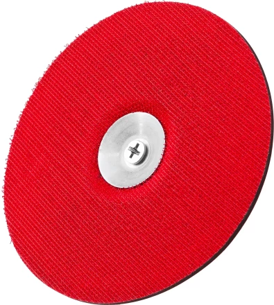 Тарелка опорная STAYER &quot;MASTER&quot; резиновая для дрели, на липучке, d=125мм 35740-125 купить в Челябинске