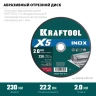 Круги отрезные абразивные, по нержавеющей стали 36256-230-2.0 купить в Челябинске