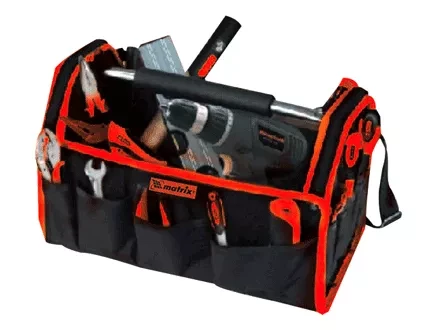 Переноска для инструмента каркасная 415мм*230мм*260мм MATRIX 90257 купить в Челябинске