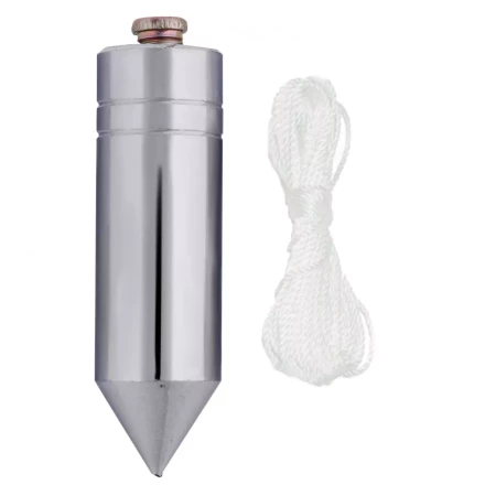 Отвес цилиндрический 300 г шнур 5 м Matrix 84888 купить в Челябинске