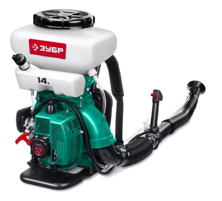 ЗУБР 14 л, 2.5 л.с, бензиновый опрыскиватель (ОПБ-14-43) купить в Челябинске