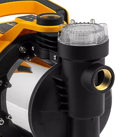 Садовый поверхностный насос Denzel 97305 GP1100SS, 1100 Вт, 4000 л/ч, подъем 45 м, пластик купить в Челябинске