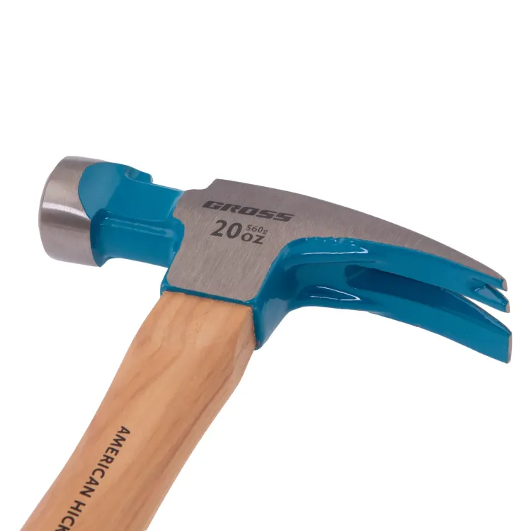 Молоток-гвоздодер,560 г Gross 10419, угол 75, магнит, обрезиненная рукоятка AMERICAN HICKORY купить в Челябинске