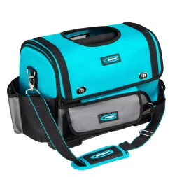 Переноска для инструмента Gross 90274, 400х225х300мм, пластиковое дно, наплечный ремень