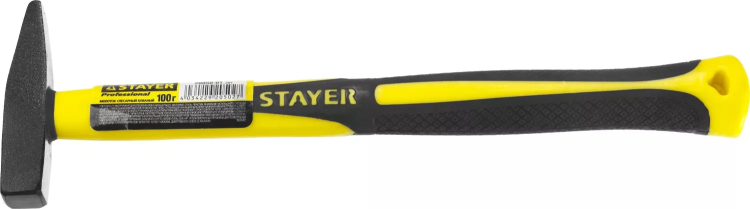 Молоток слесарный Fiberglass 100 г с фиберглассовой рукояткой, STAYER Professional 20050-01 20050-01_z01 купить в Челябинске