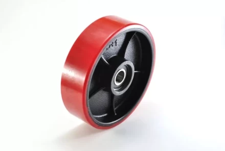 Колесо полиуретан 150х50 мм с подшипником для тележек гидравлических BFWL/BFL10/BFL15 131469 купить в Челябинске