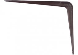Кронштейн угловой с ребром 150х200 мм коричневый СИБРТЕХ 94024