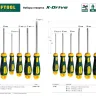 Набор отверток X-Drive, KRAFTOOL 250081-H6, Cr-Mo-V сталь, 6шт 250081-H6 купить в Челябинске