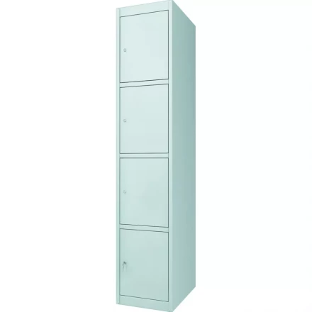 Шкаф металлический вещевой ШВ-4 4 двери замки 97418 купить в Челябинске