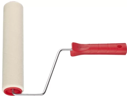 Валик ЗУБР &quot;МАСТЕР&quot; &quot;ВЕЛЮР&quot;, 100% шерсть, ворс 4мм, ручка 6мм, d=40/240мм 03535-24 купить в Челябинске