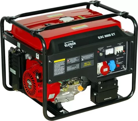 Бензогенератор Elitech БЭС 8000 ЕT купить в Челябинске
