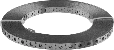 ЗУБР ПВЛ, 12 x 0.75 мм, 25 м, цинк, перфорированная вентиляционная лента прямая (310247-12-75) купить в Челябинске