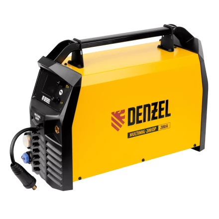 Аппарат инвертор. полуавтомат. сварки MultiMIG-200DP Synergy Double Pulse, 200 А, ПВ 80%// Denzel 94313 купить в Челябинске