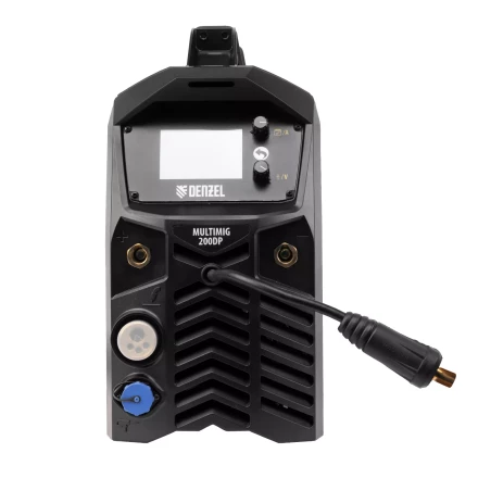Аппарат инвертор. полуавтомат. сварки MultiMIG-200DP Synergy Double Pulse, 200 А, ПВ 80%// Denzel 94313 купить в Челябинске