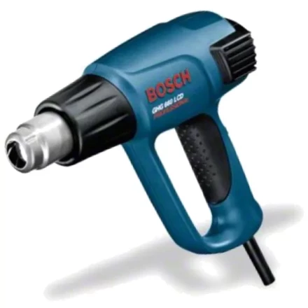 Фен строительный BOSCH GHG 660 LCD 2 насадки купить в Челябинске
