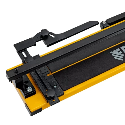 Плиткорез рельсовый 1200х16мм Denzel 877020 , каретка на подш., стальная станина, усил. рукоятка-пенал купить в Челябинске