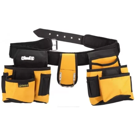 Пояс STAYER для инструментов, нейлоновый, 18 карманов 38612 купить в Челябинске
