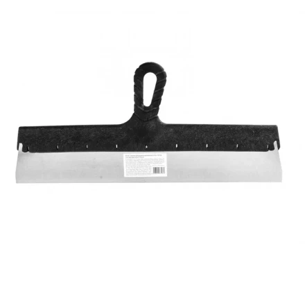 Шпатель фасадный из нержавеющей стали 450 мм пластмассовая ручка 85136 купить в Челябинске