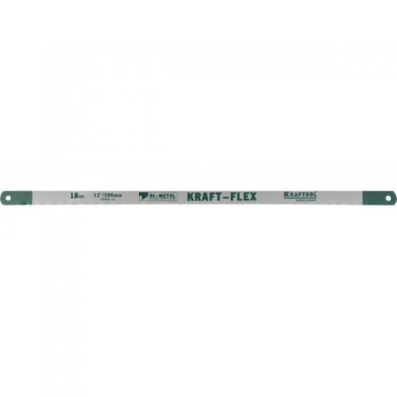 Полотно &quot;KRAFT-FLEX&quot; по металлу, KRAFTOOL 15942-18-S50, Bi-Metal, 18TPI, 300 мм, 50 шт 15942-18-S50 купить в Челябинске