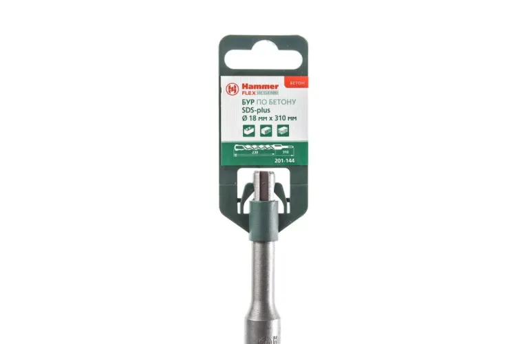Бур HAMMER Ф18х310мм SDS Plus (201-144) купить в Челябинске