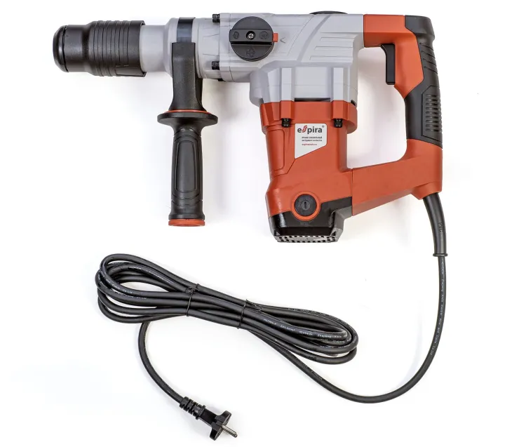 Перфоратор ESPIRA RHI-M4002 (sds max 220 – 240В/50 Гц, мощность 1500 Вт, эн.удара 10 Дж, вес 7.2 кг, кейс), 400551 купить в Челябинске