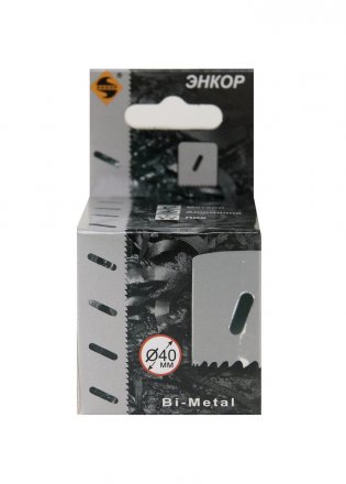 Коронка Bi-Metal Ф40 мм М3 Энкор 24140 купить в Челябинске