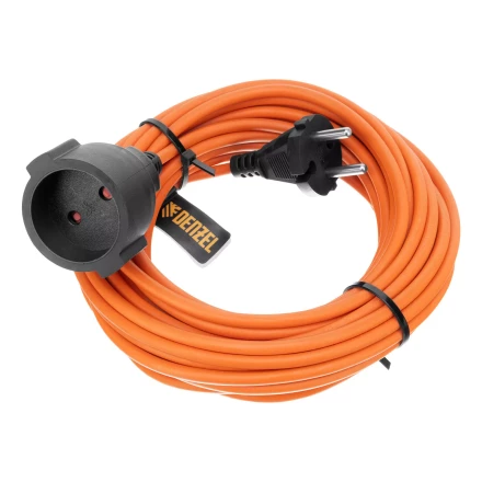 Удлинитель-шнур силовой Denzel Garden Series, б/з, ПВС, 10м, 1 розетка, 2 x 1 мм, 3 м, 37401 купить в Челябинске