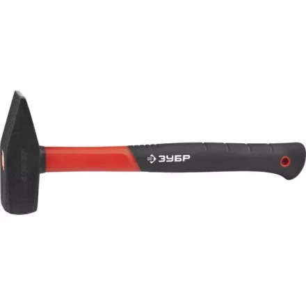 Молоток с фиберглассовой рукояткой, ЗУБР &quot;МАСТЕР&quot; 20020-15, кованый, 1500 г 20020-15 купить в Челябинске