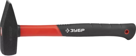 Молоток с фиберглассовой рукояткой, ЗУБР &quot;МАСТЕР&quot; 20020-15, кованый, 1500 г 20020-15 купить в Челябинске