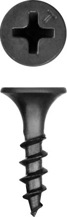 Саморезы СГД гипсокартон-дерево, 16 х 3.5 мм, 15 000 шт, фосфатированные, KRAFTOOL 3005-16 купить в Челябинске