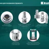 Переходник KRAFTOOL EXPERT QUALITAT для пневмоинструмента, штуцер- быстросъемное соединение мама 06596-08 купить в Челябинске