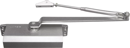 Доводчик дверной ЗУБР для дверей массой до 100 кг цвет серебро 37910-100 купить в Челябинске