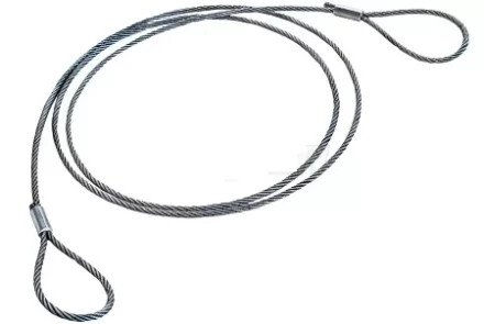 Строп канатный петлевой СКП 2 т  L=5 м опрессовка купить в Челябинске