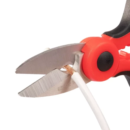 Ножницы электрика универсальные КВТ ES-02 для резки проводов до 6 мм (102358) купить в Челябинске