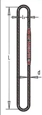 Строп канатный петлевой СКП 12.5 т L=3 м опрессовка купить в Челябинске