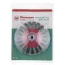 Кордщетка HAMMER тарелка 125мм для УШМ витая сталь (207-113) купить в Челябинске