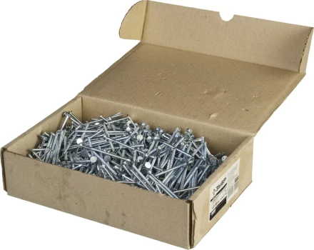 Гвозди ЗУБР &quot;МАСТЕР&quot; ершеные с плоской головкой оцинкованные чертеж №7811-7038, 4,2х90мм, 5кг 305200-42-090 купить в Челябинске