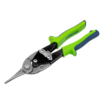 Ножницы по металлу, Сибртех 250 мм, прямой рез, сталь С55, двухкомпонентные рукоятки, 78336 купить в Челябинске