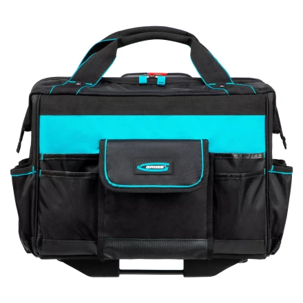 Сумка для инструмента Gross 90277, 460х240х340мм, выдвижная рукоятка, колеса купить в Челябинске