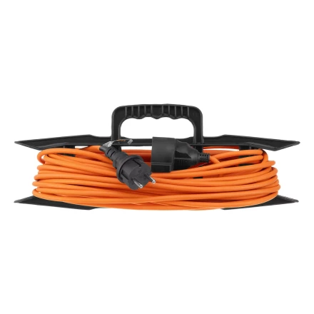 Удлинитель-шнур силовой Denzel Garden Series, б/з, ПВС, 20м, 1 розетка, 2 x 1 мм, 3 м 37402 купить в Челябинске