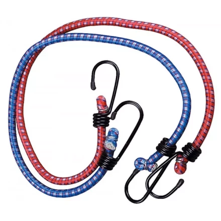 Шнур ЗУБР крепежный резиновый, со стальными крюками, 100см, 2шт 4-40507-100 купить в Челябинске