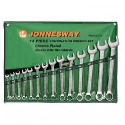 Набор ключей комбинированных 10-32мм 14предметов Jonnesway W26114S 47402
