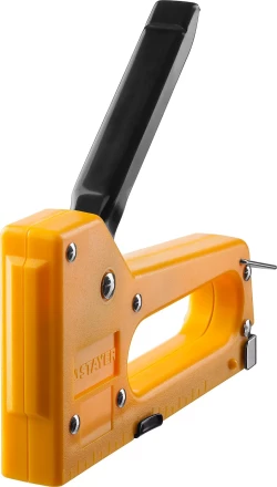 Степлер &quot;A 53&quot;, пластиковый корпус, для тонкой скобы тип 53 (4-8 мм), STAYER Master 3140_z01 купить в Челябинске