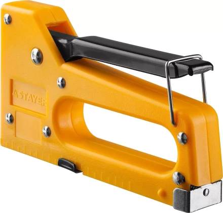 Степлер &quot;A 53&quot;, пластиковый корпус, для тонкой скобы тип 53 (4-8 мм), STAYER Master 3140_z01 купить в Челябинске